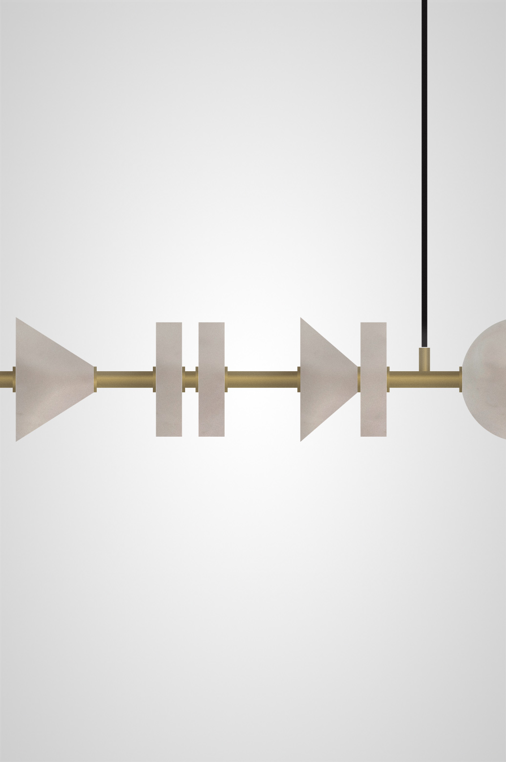 Линейная люстра BUTTON PLAY