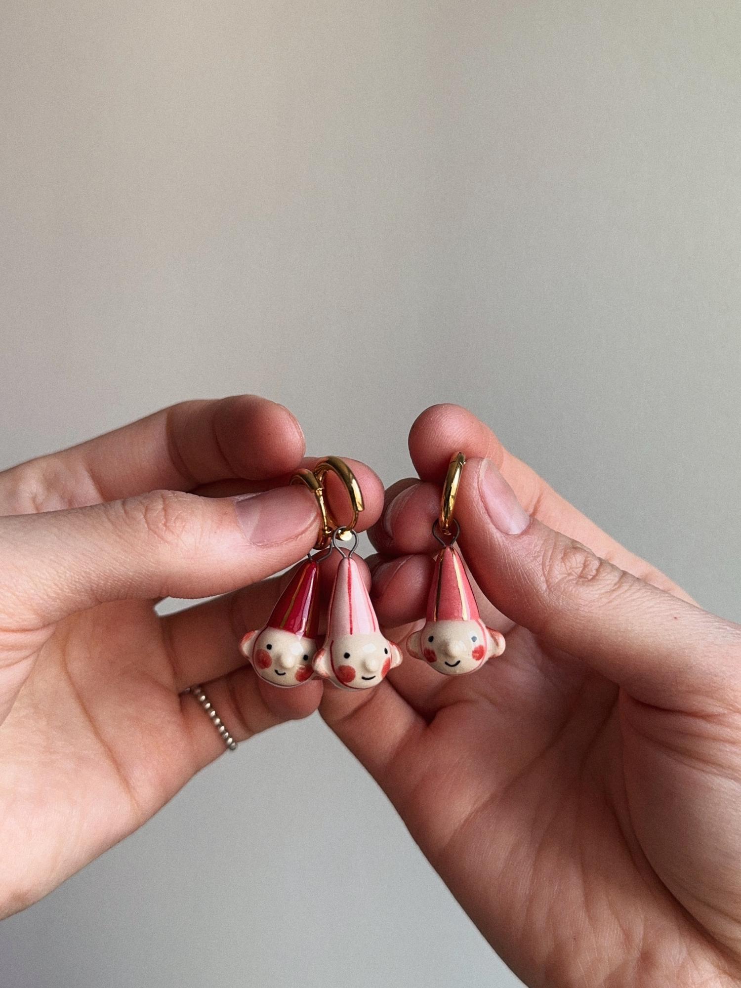 моносерьга гном