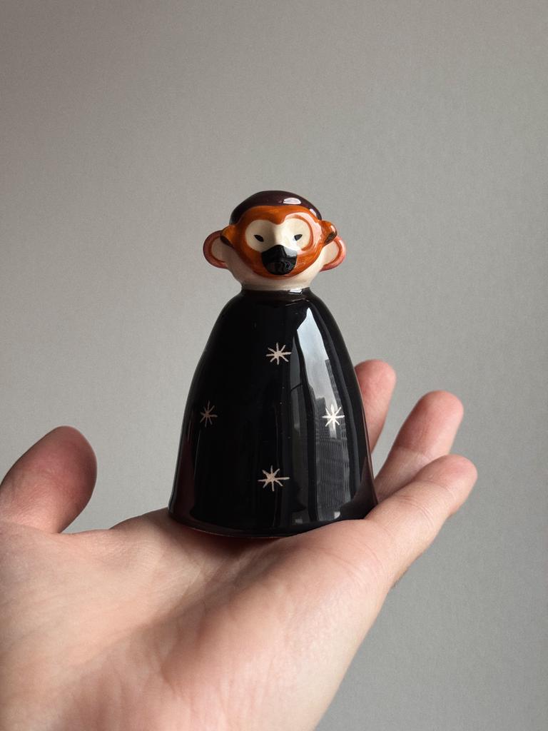 подсвечник "маскарад" обезьянка