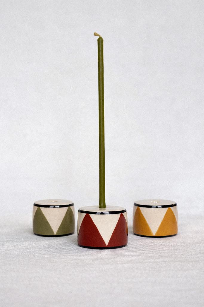 подсвечник барабан