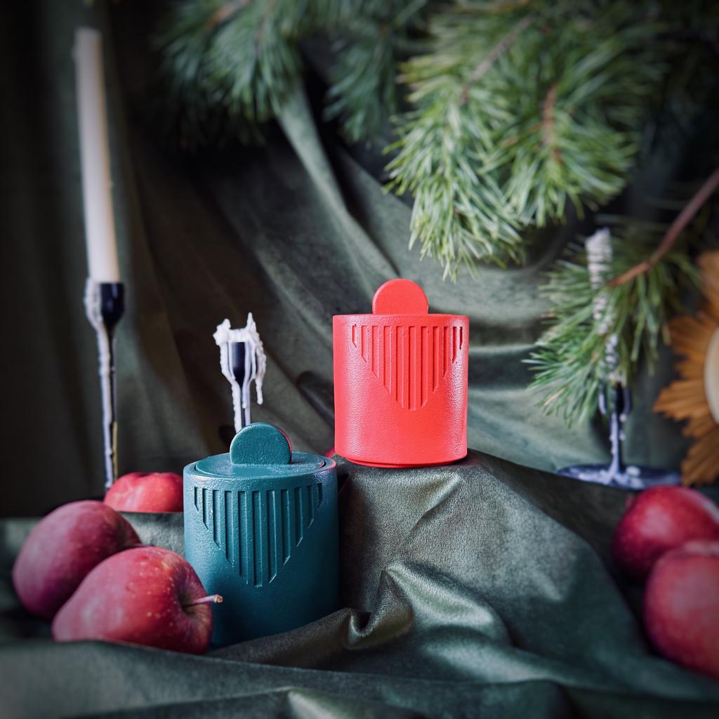 sale свеча новогодняя