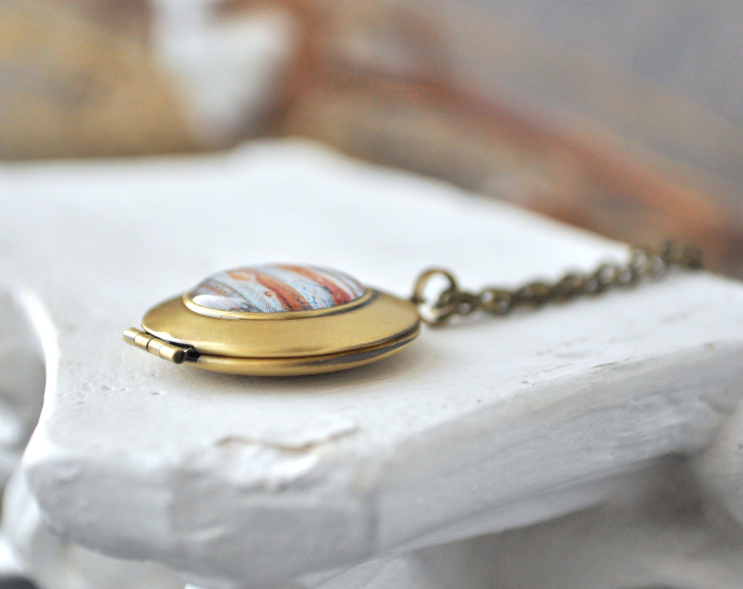 Юпитер - медальон на цепочке