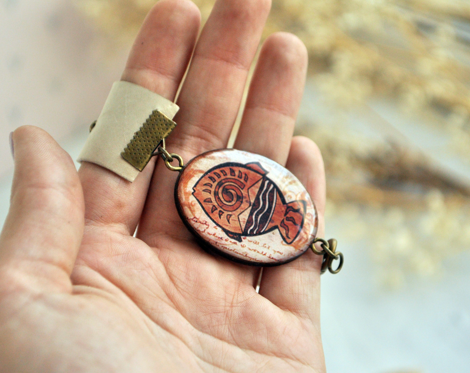 Рыбка - браслет