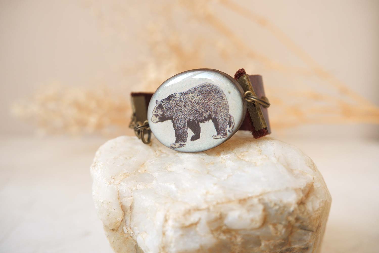 Медведь бурый - браслет
