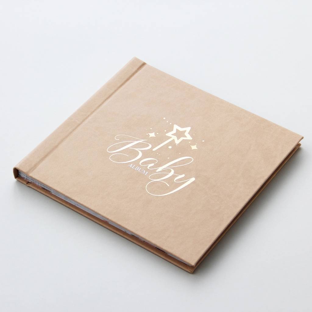 Фотоальбом новорожденного "Magic baby" бежевый