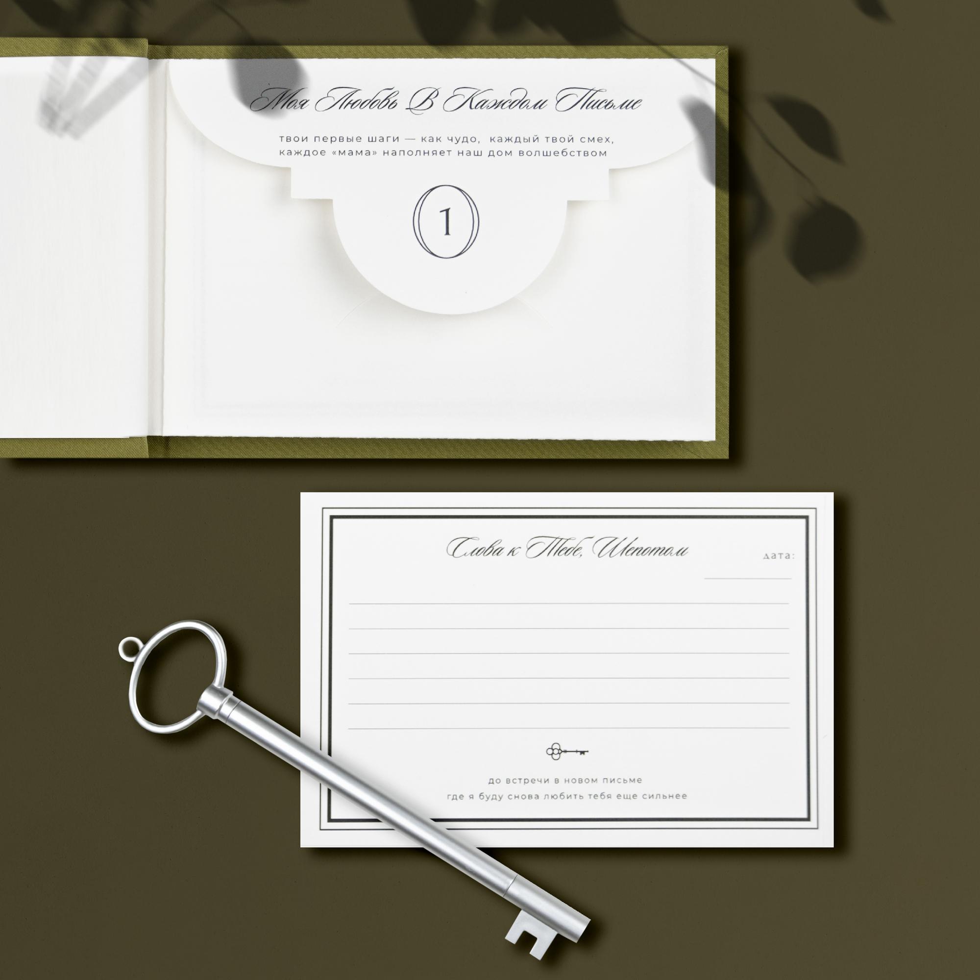 Книга писем в будущее, оливковая