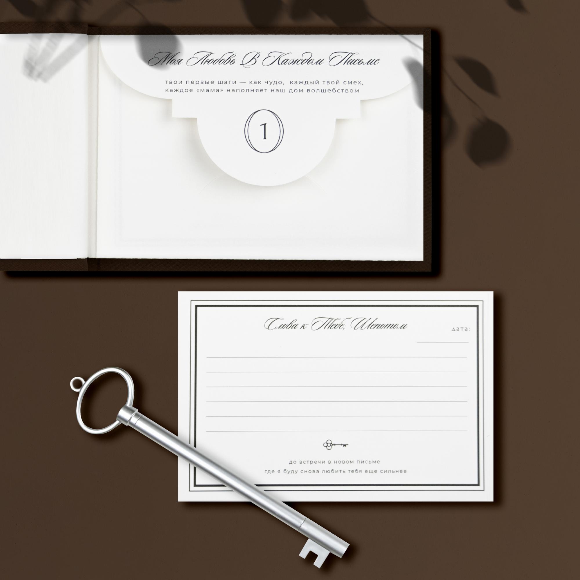 Книга писем в будущее, коричневая