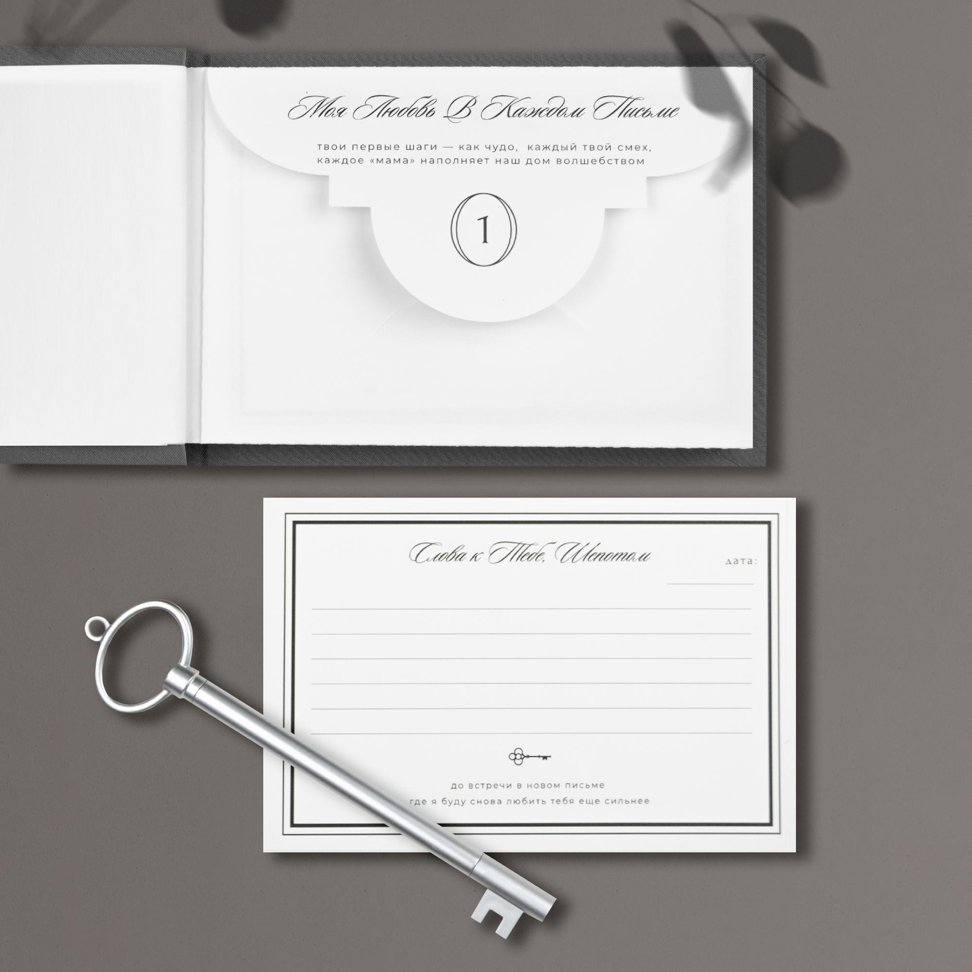 Книга писем в будущее, серая