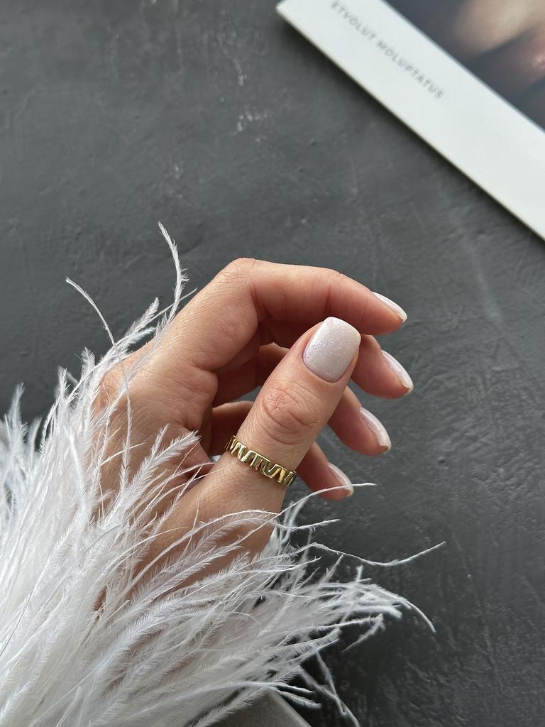 Кольцо Путь (позолота)