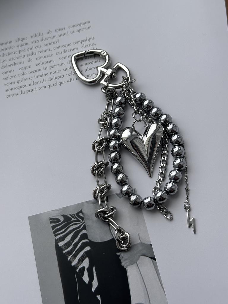 Обвес с большим сердцем (родий)