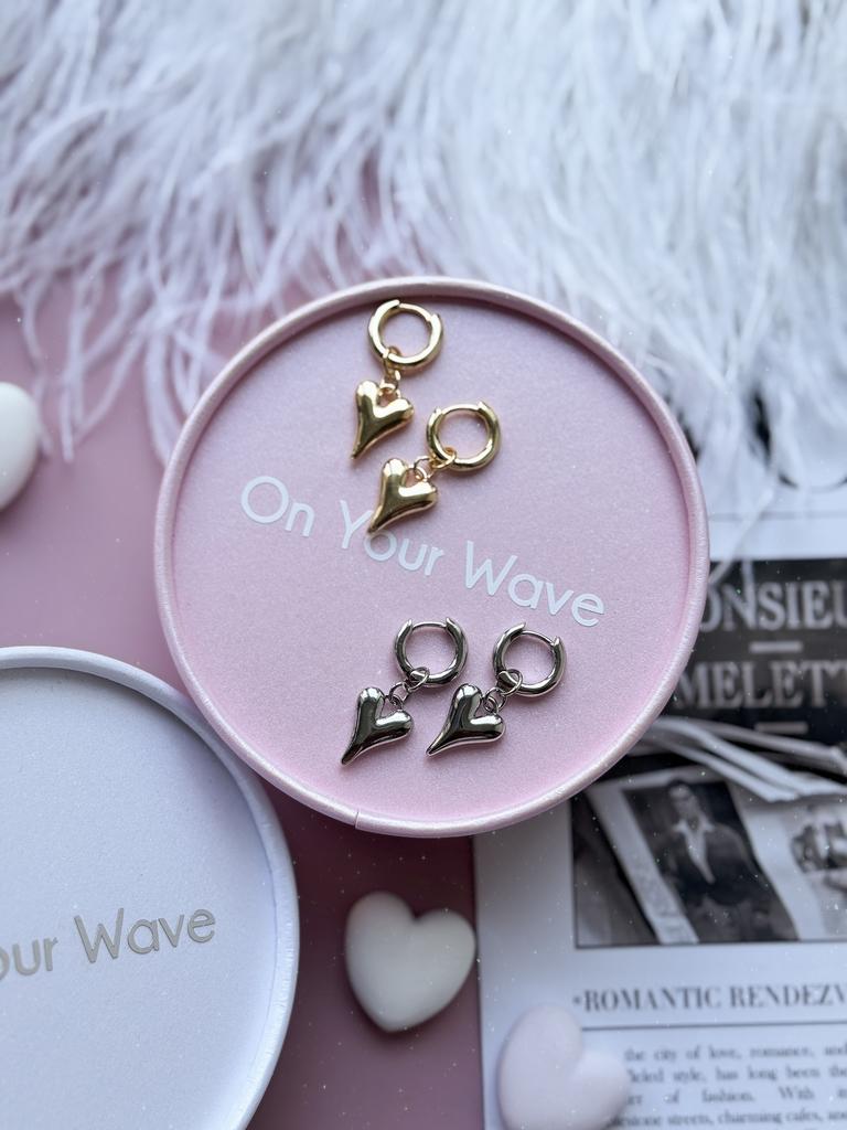 Серьги My Little Secret (родий/позолота)