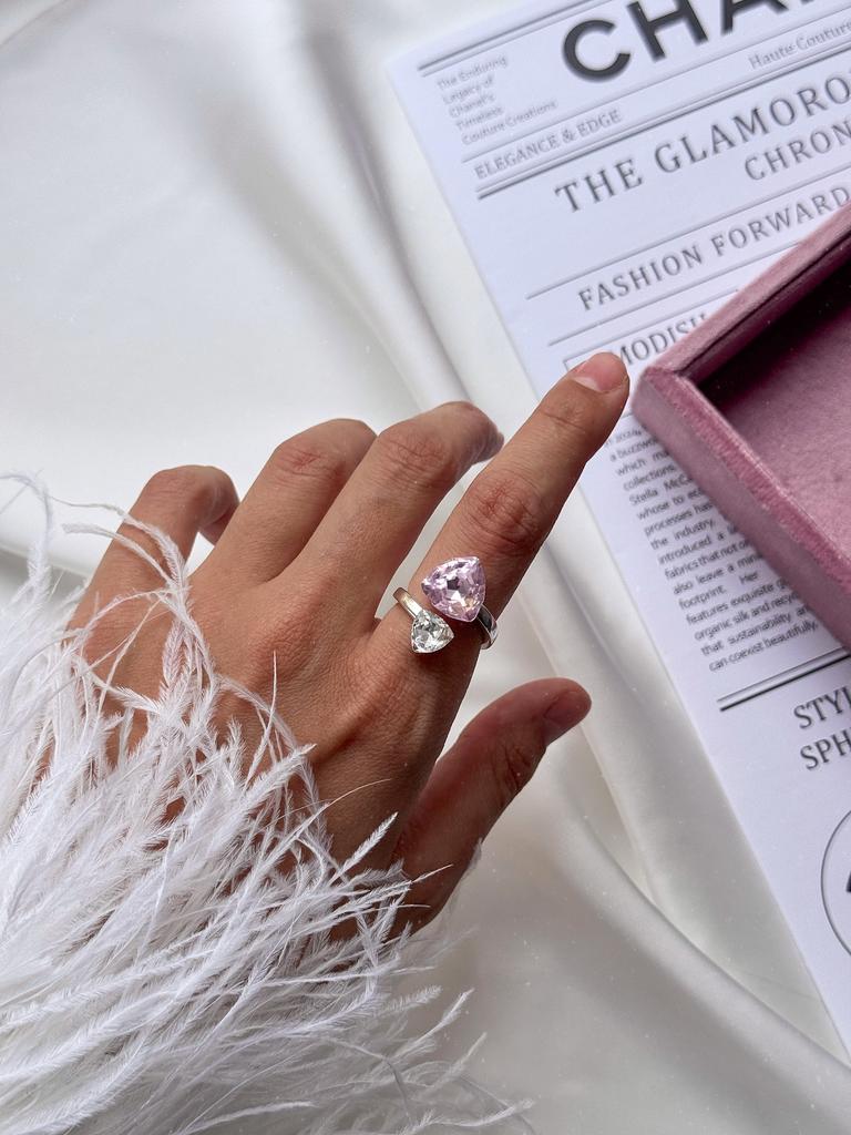 Кольцо Cosmopolitan (родий)