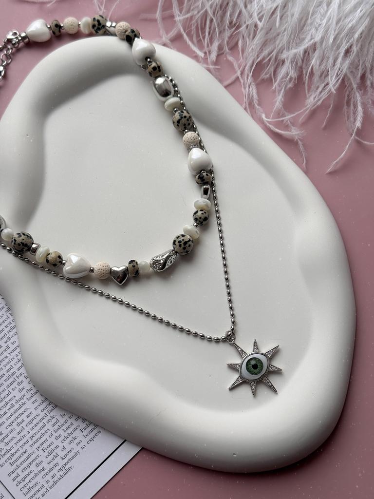 Комплект Look At Me (родий)