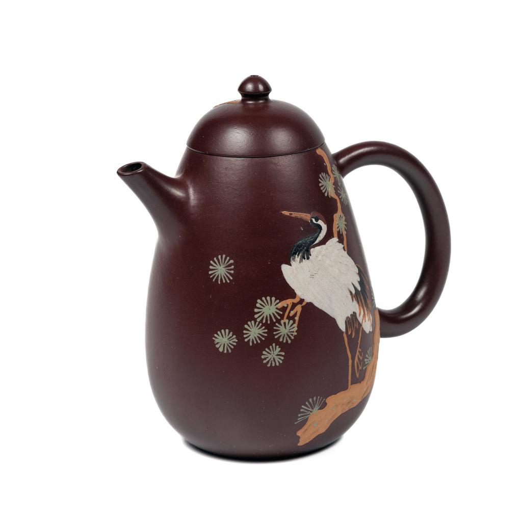 Чайник Гао Лун Дань «Журавль», глина Цзы Ни, 170 мл