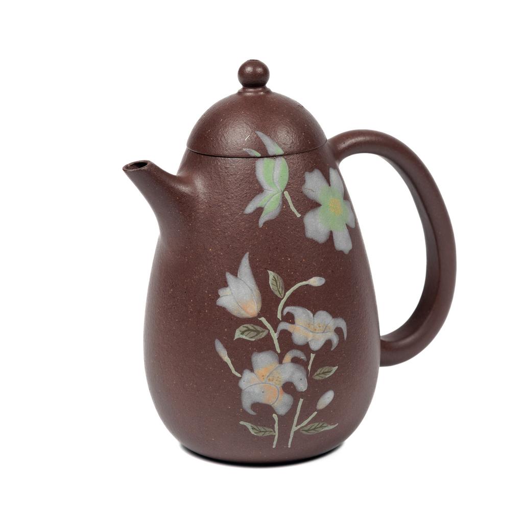 Чайник Гао Лун Дань «Вьюнок», глина Люй Ни, 170 мл