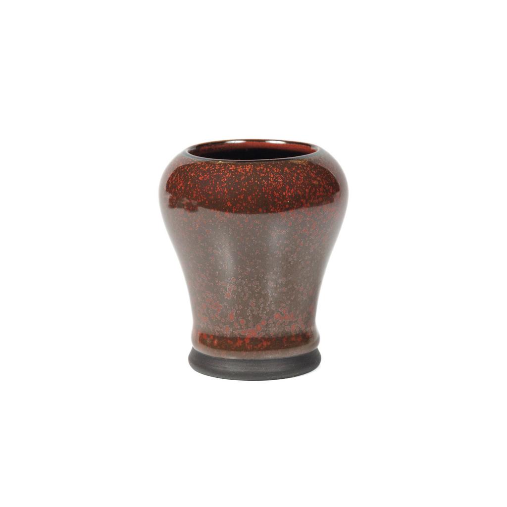 Курильница глазурь Старое железо высокая