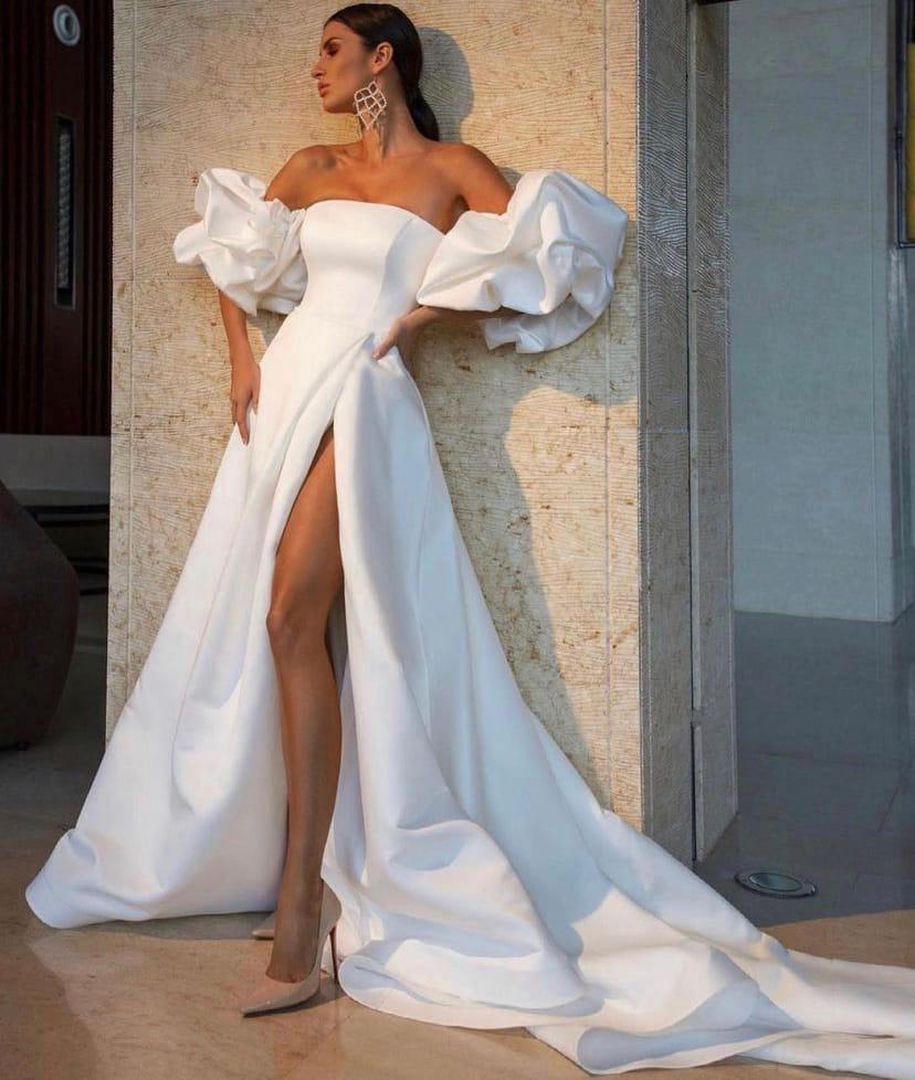 Свадебное платье Рокси атлас