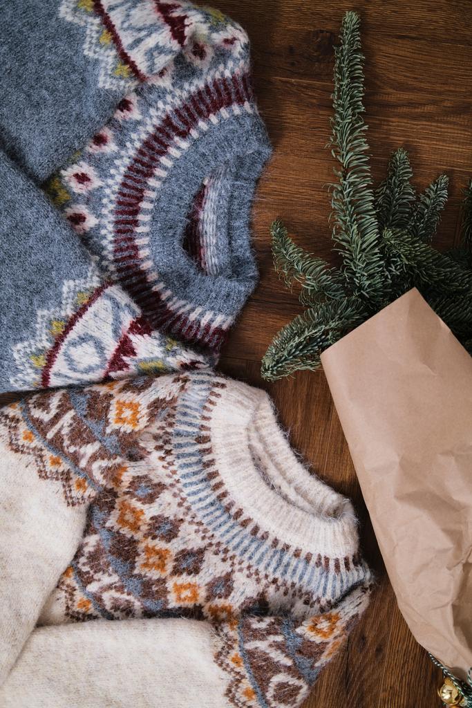 Свитер в скандинавском стиле