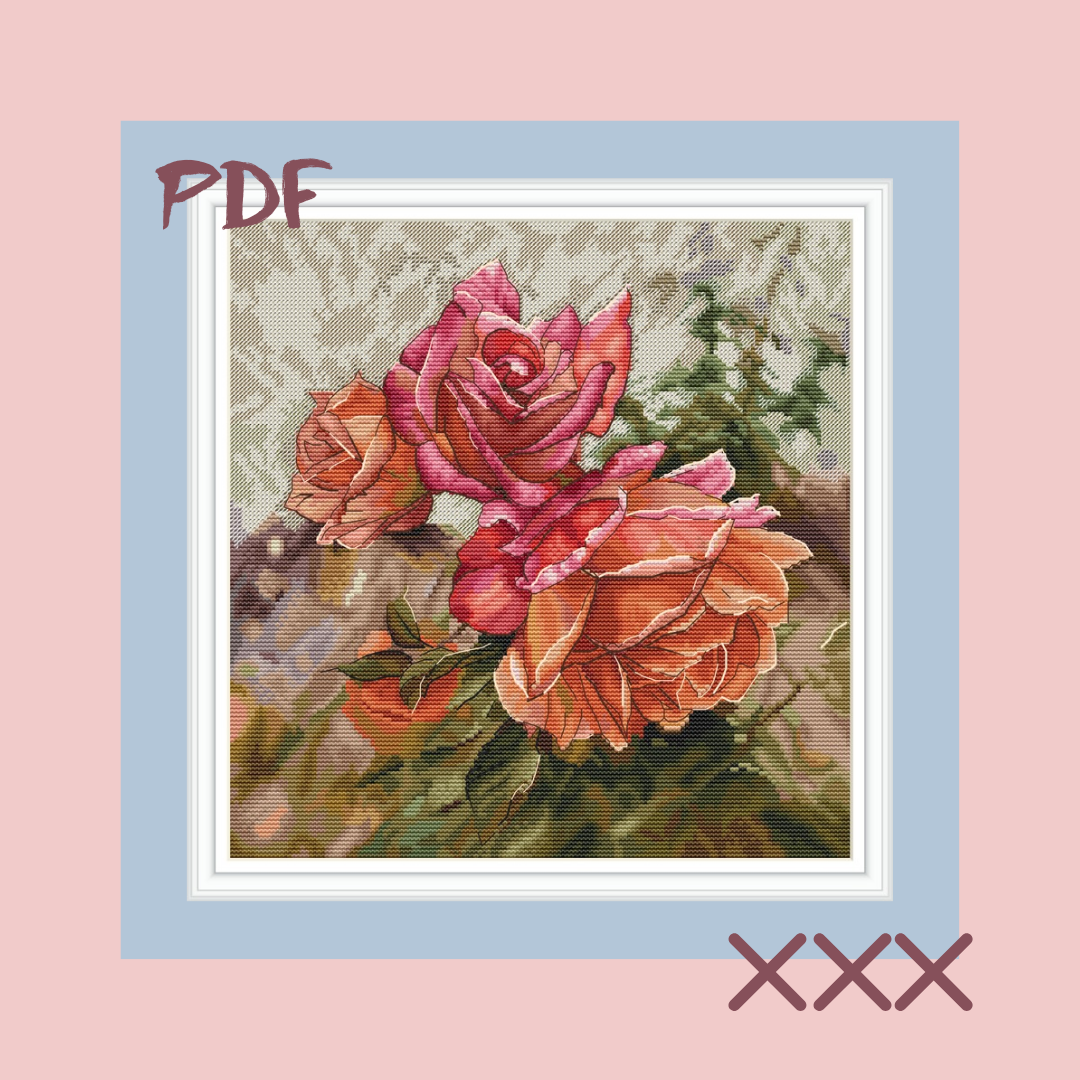 Схема для вышивки крестом "Черри Бренди"