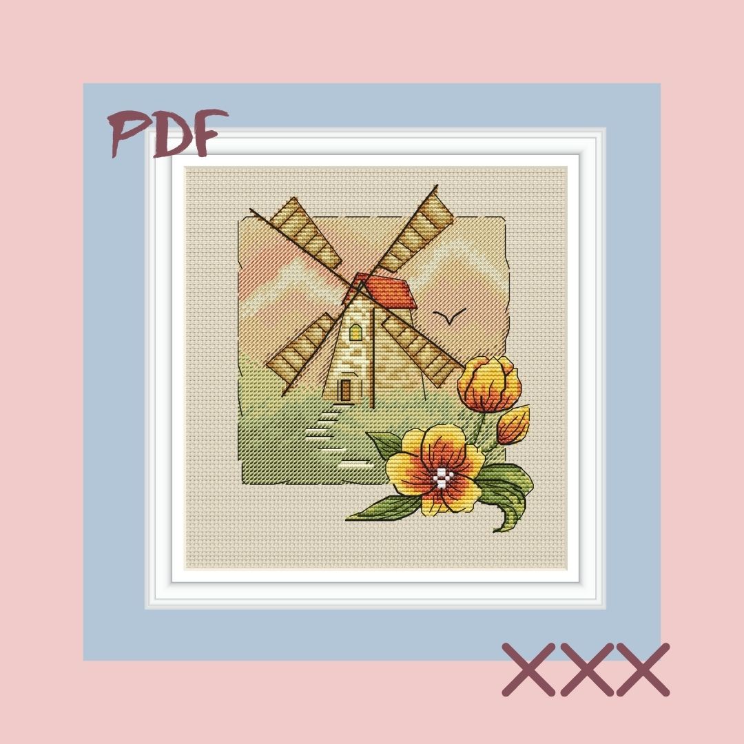 Схема для вышивки крестом "Южное солнце"