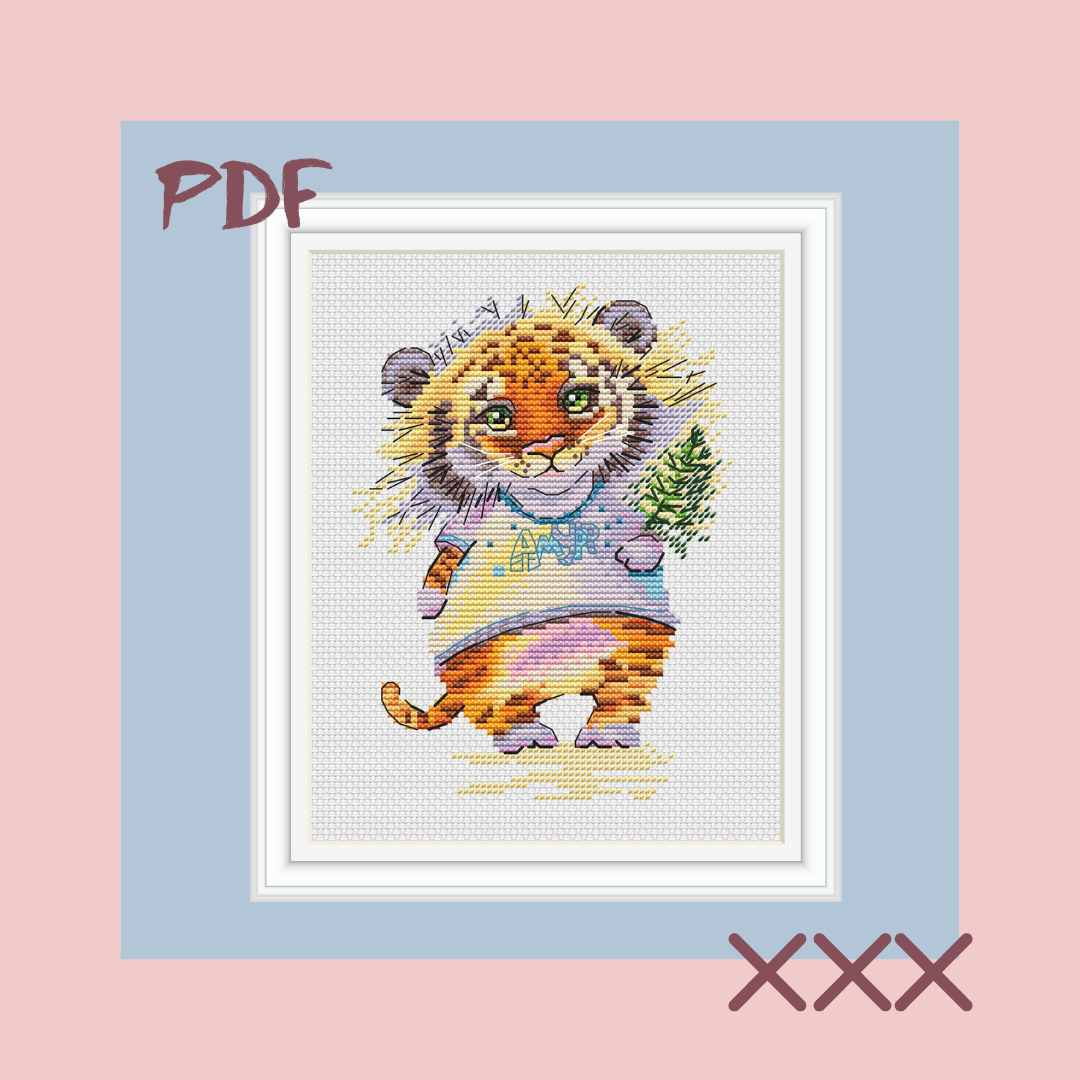 Схема для вышивки крестом "Амурр"