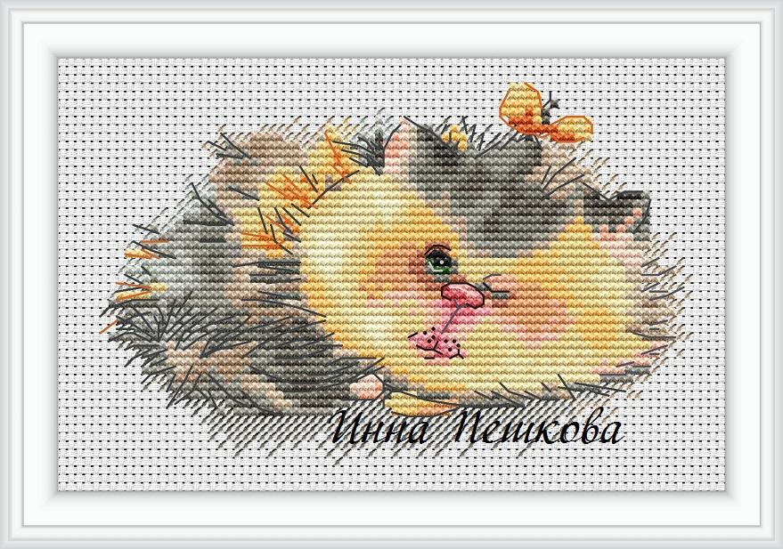 Набор для вышивки крестом "Одним глазком"