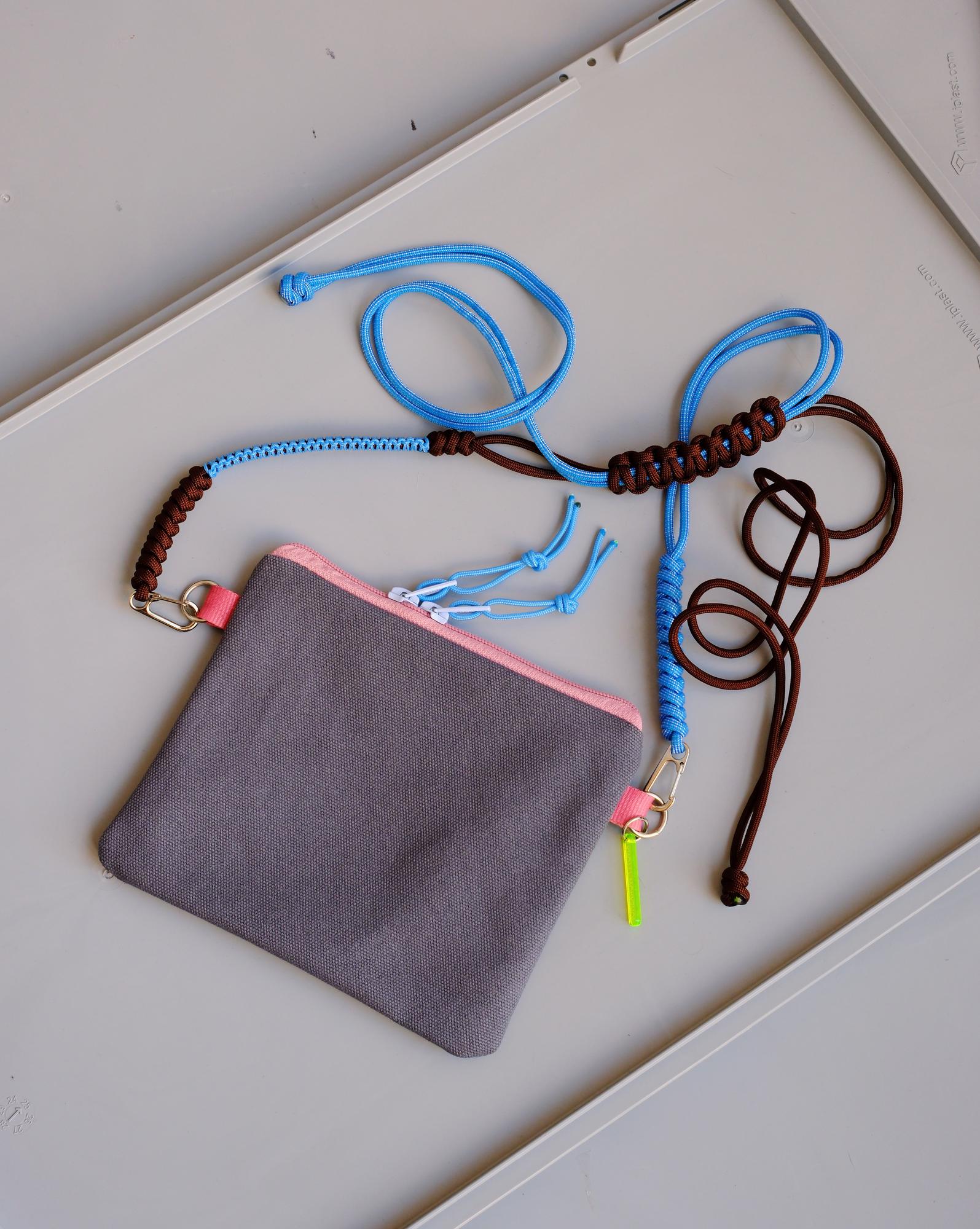 СУМКА KNOTTY WORKSHOP GRAY BAG