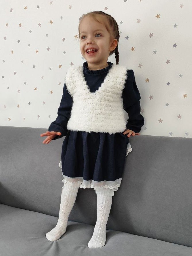 Видео мастер-класс "Жилет детский"