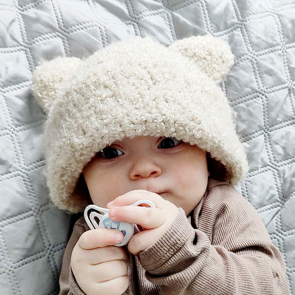 Видео мастер-класс шапка "Мишка"