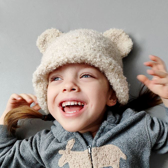 Видео мастер-класс шапка "Мишка"