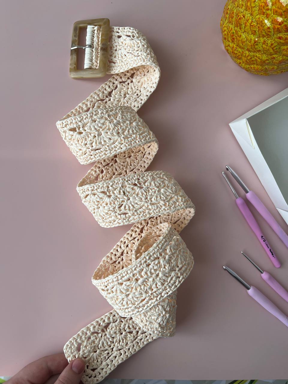 Мастер- класс ремень "Ракушки"