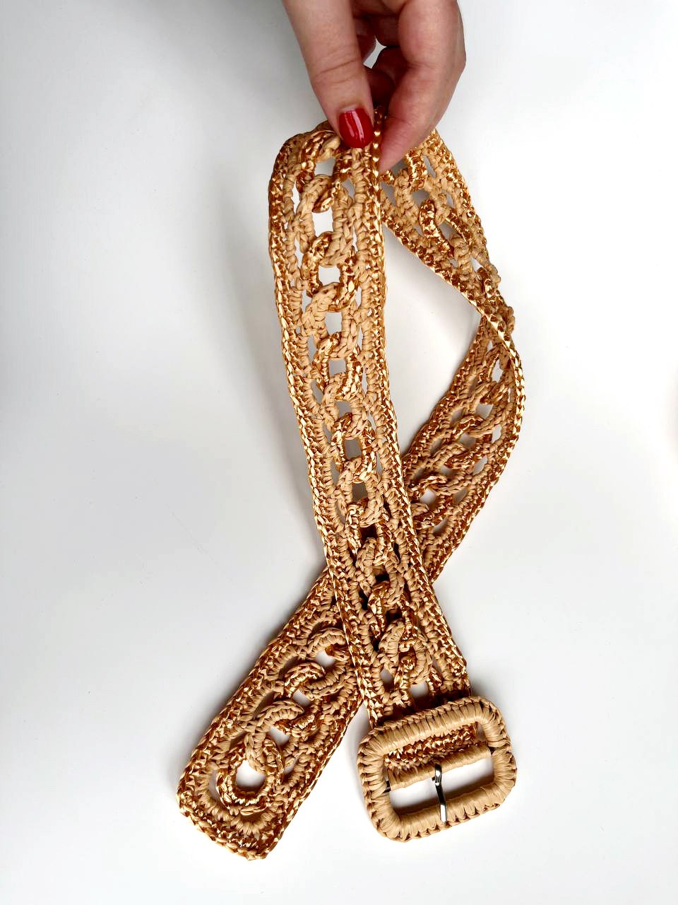 Мастер- класс ремень "Цепи"