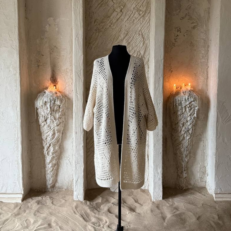 Кардиган. Совместное вязание