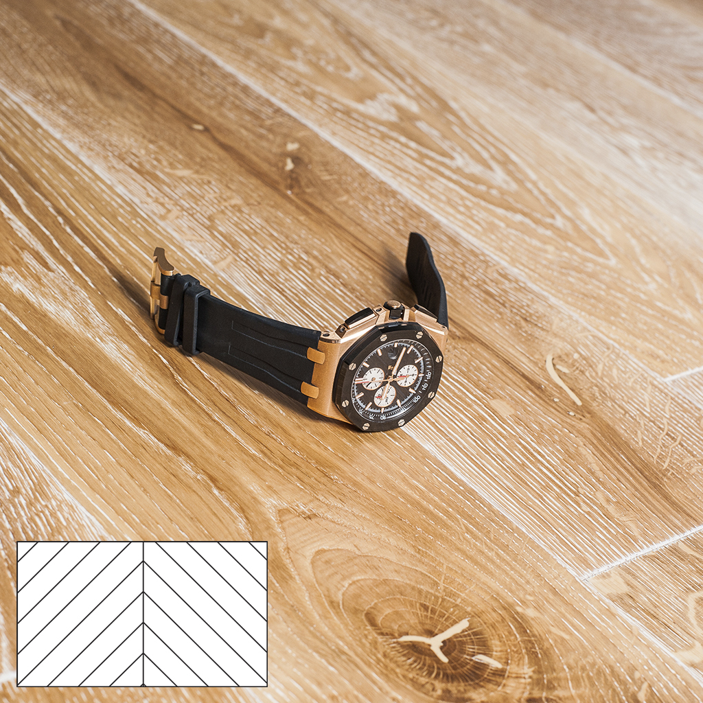 Паркетная доска Legend Белое кружево