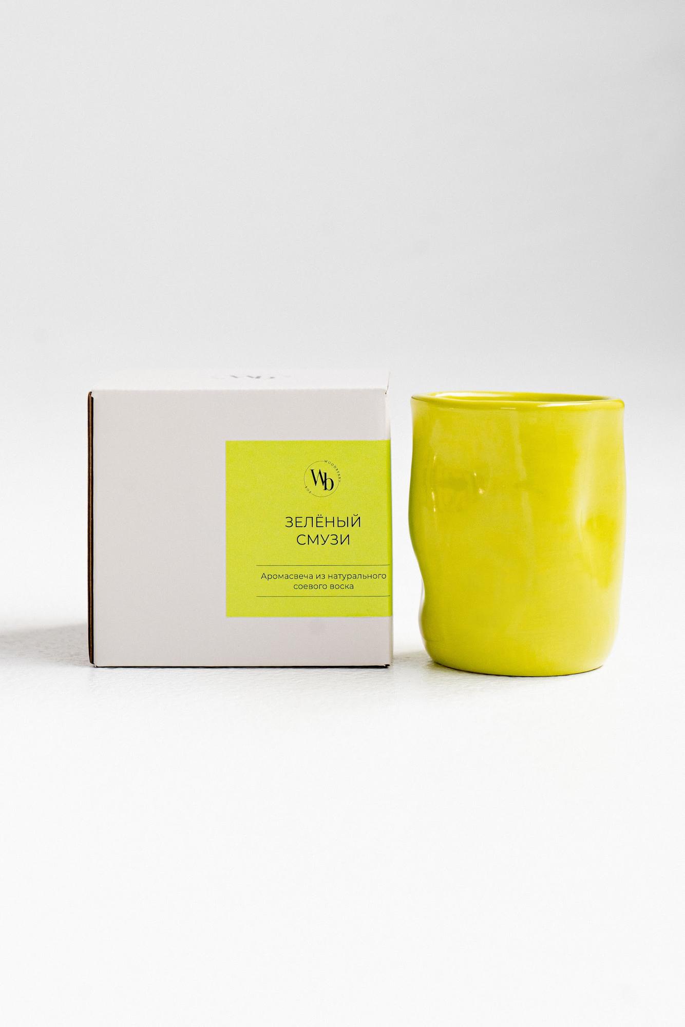 СВЕЧА ЗЕЛЕНЫЙ СМУЗИ