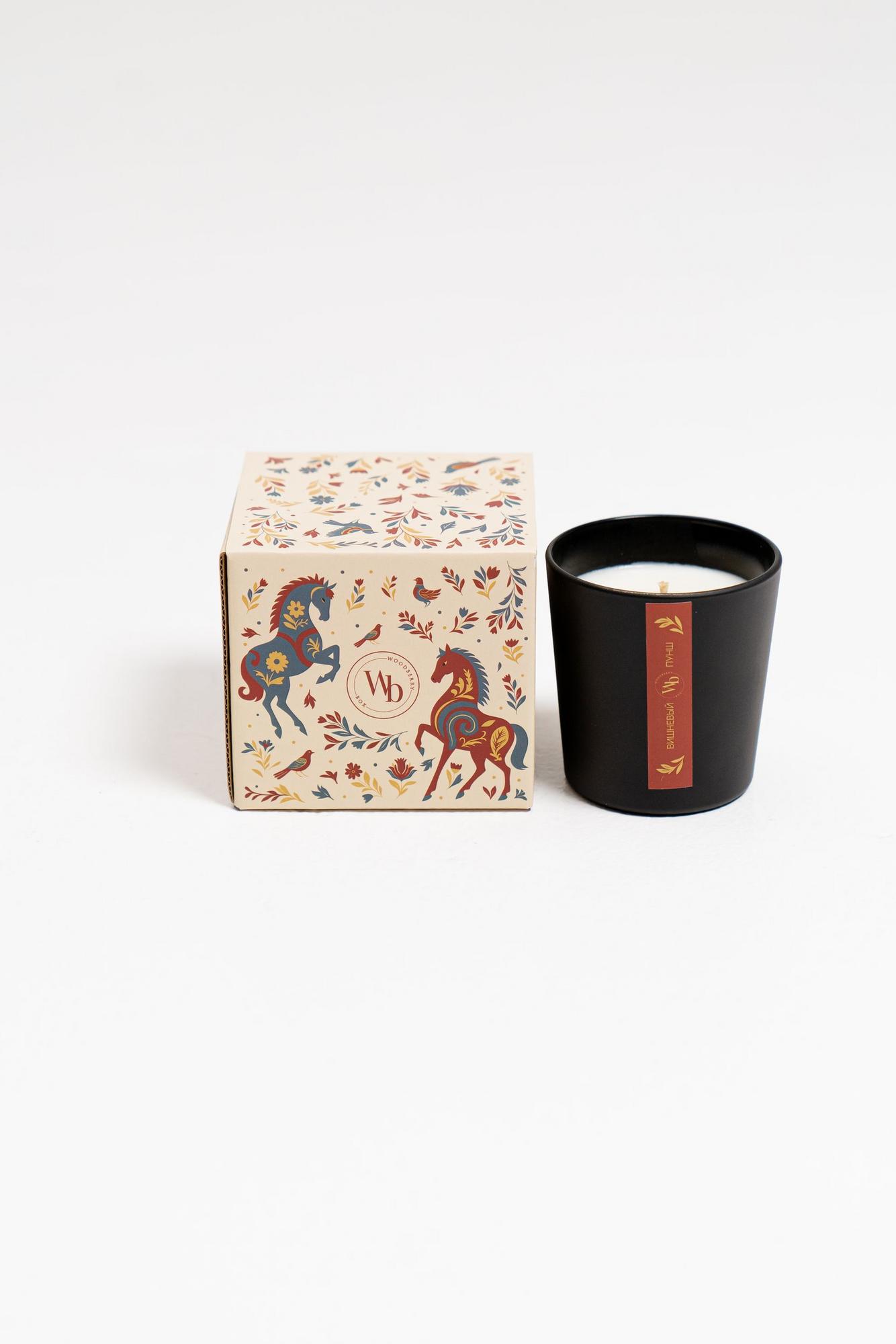 АРОМАСВЕЧА "ВИШНЕВЫЙ ПУНШ"