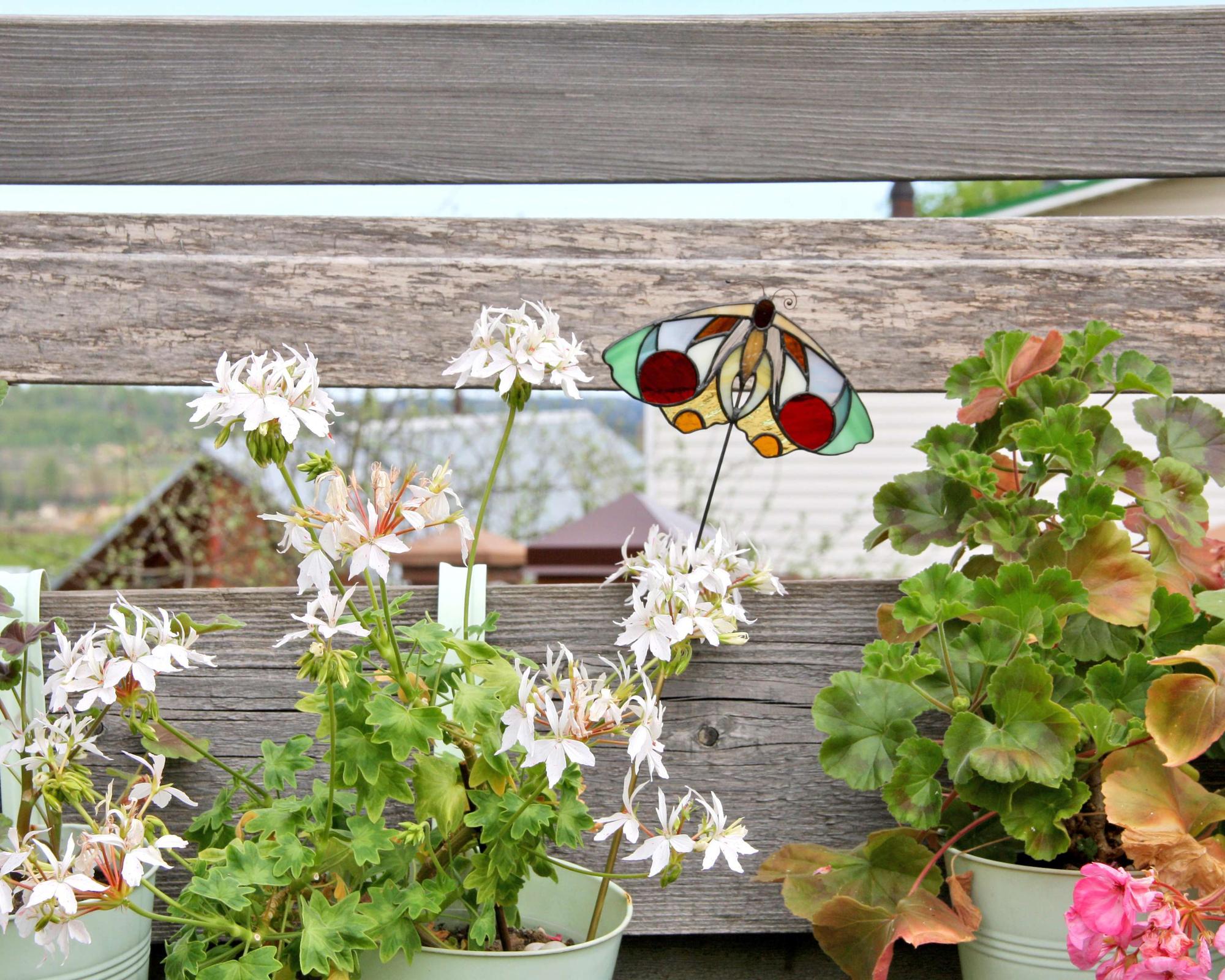 BIGEYE MOTH .mini | Stained Glass Pattern