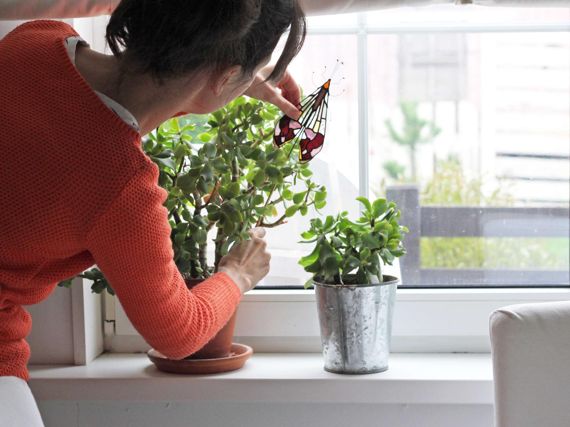 GLENURUS MOTH .mini | Stained Glass Pattern