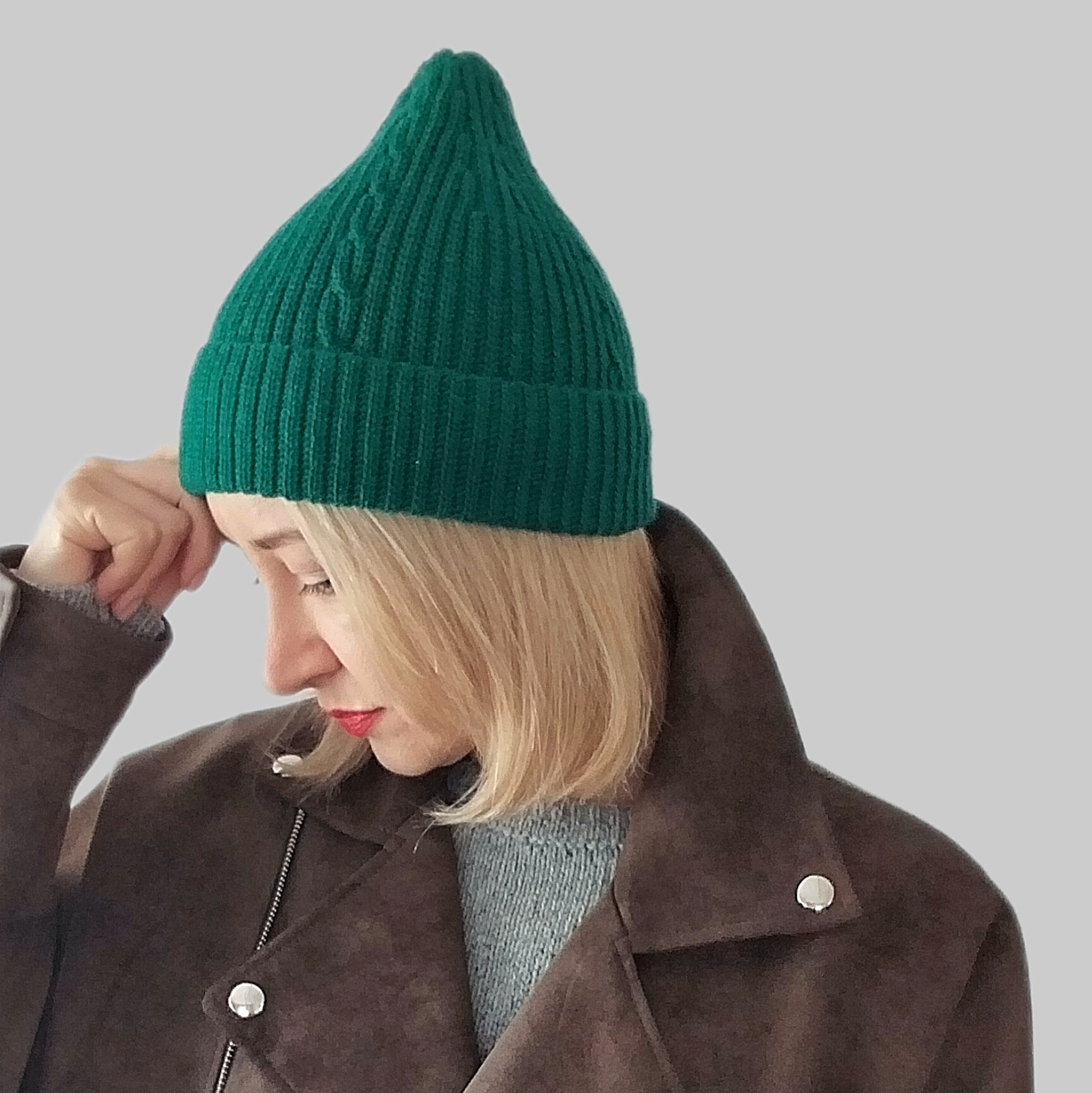 шапка крючком