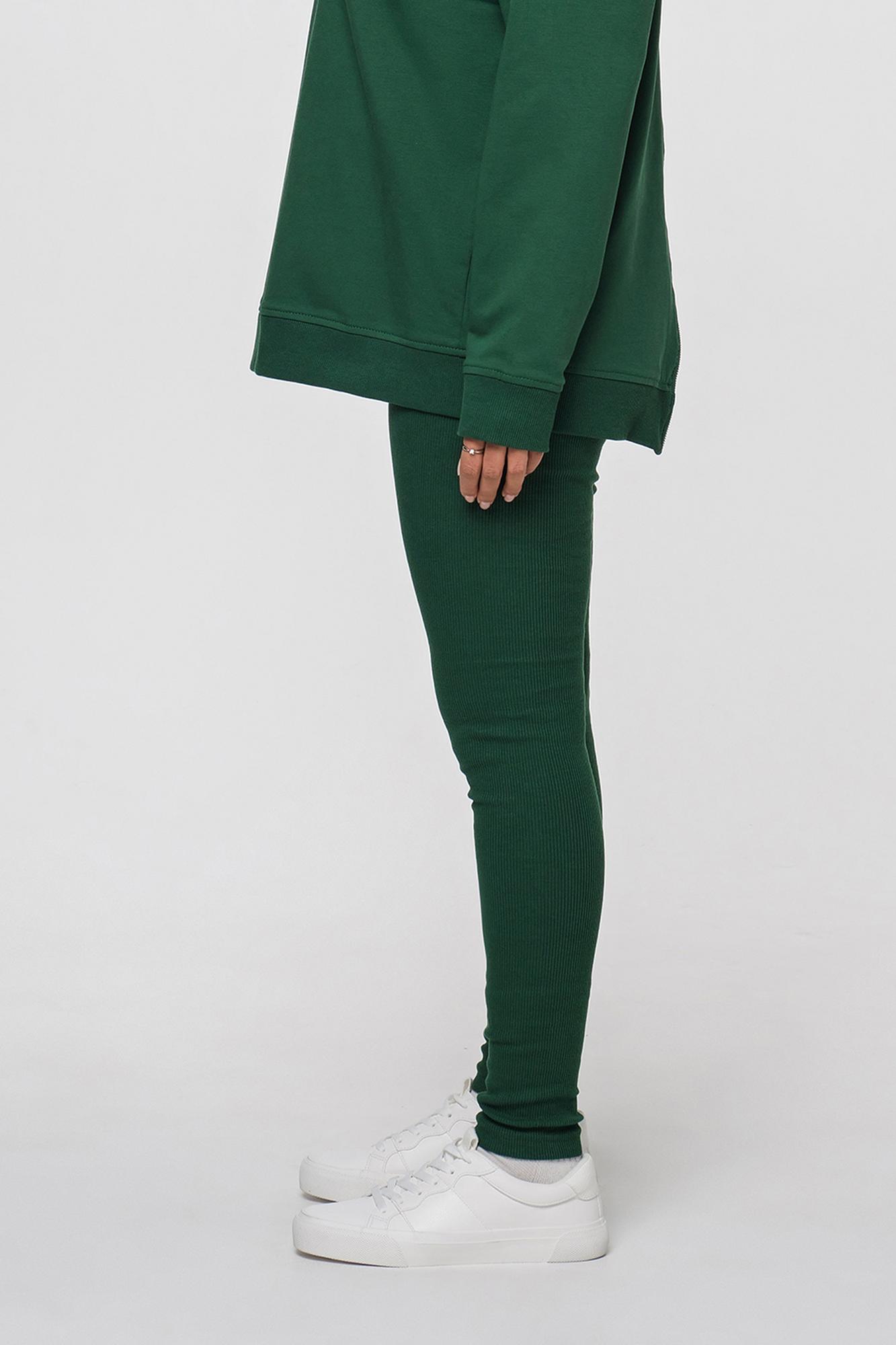 Зеленые леггинсы для беременных FOR BEST MAMA