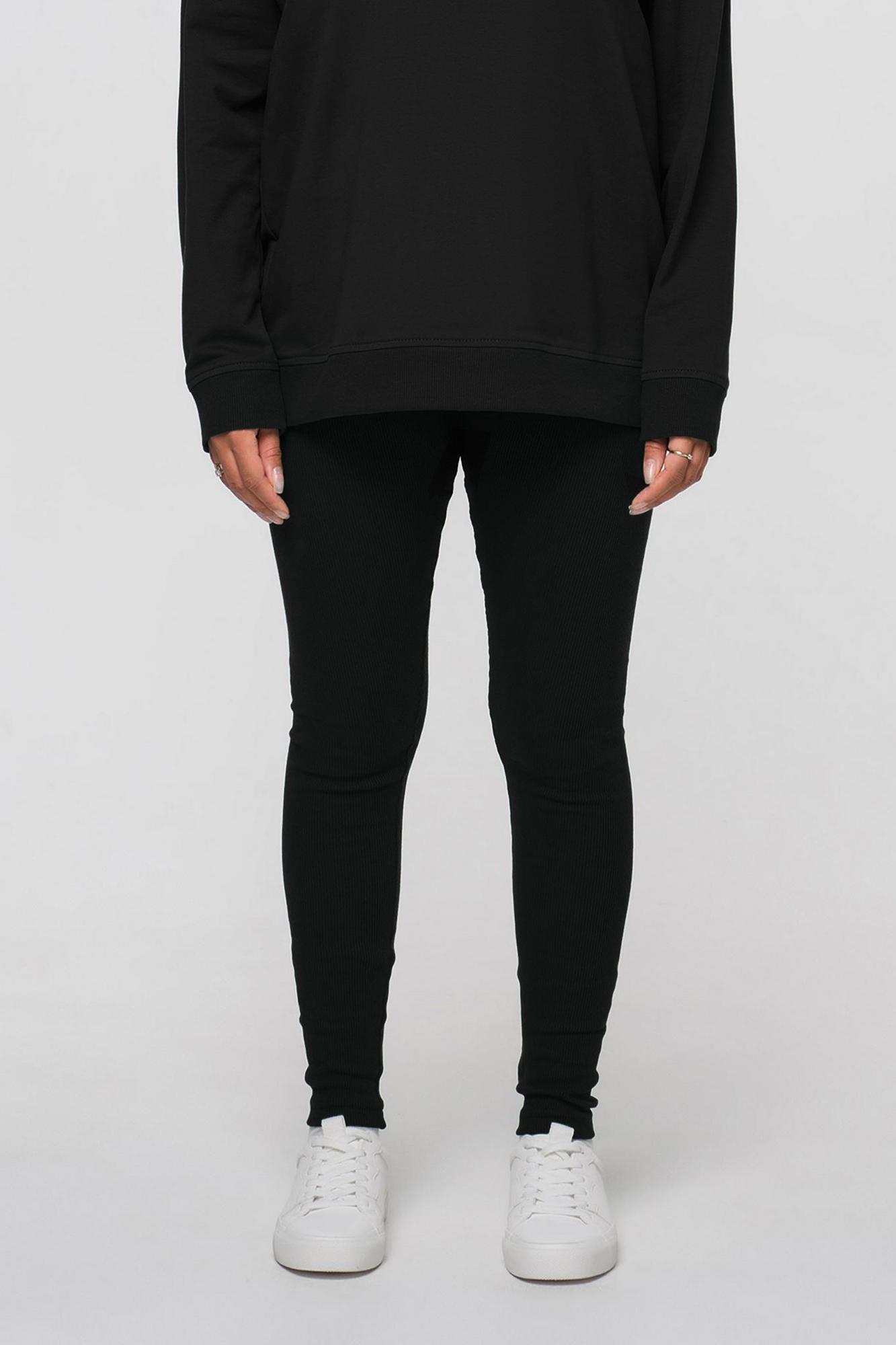 Черные леггинсы для беременных FOR BEST MAMA