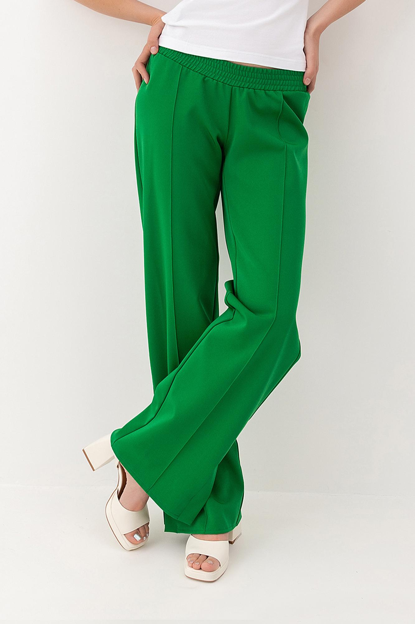 Зеленые брюки для беременных FOR BEST MAMA