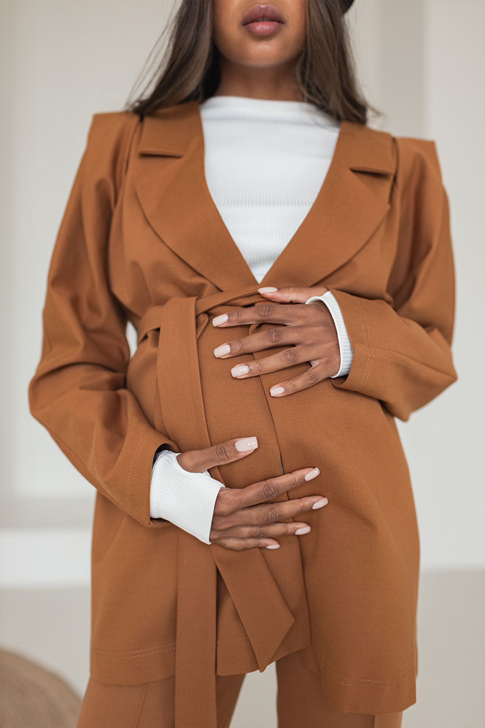 Карамельный жакет FOR BEST MAMA