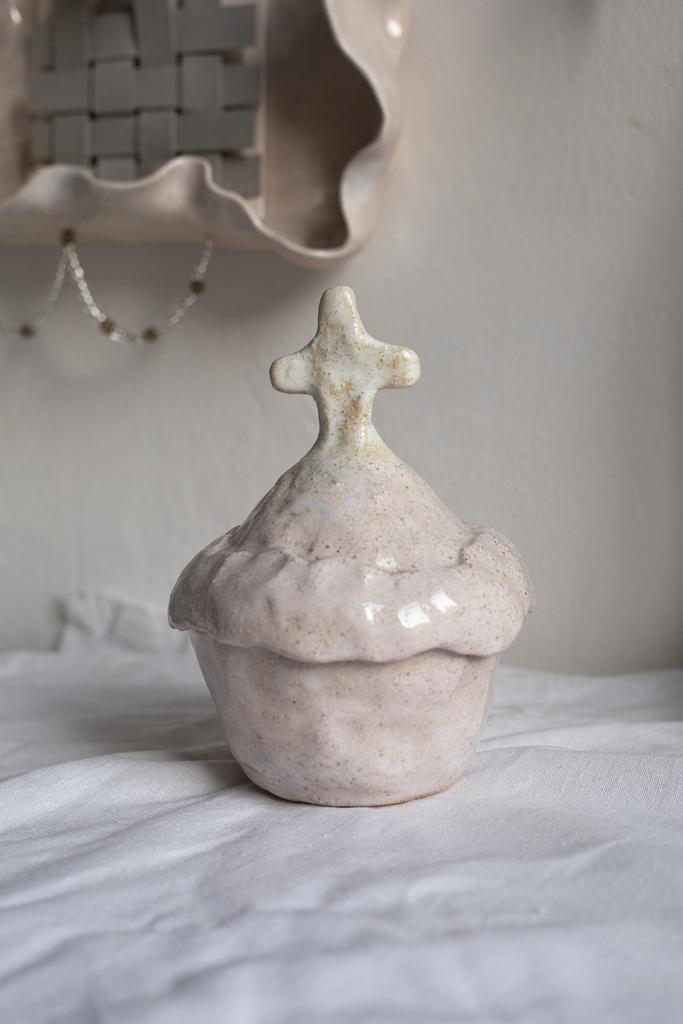 Шкатулка "Церковушка" Керамика