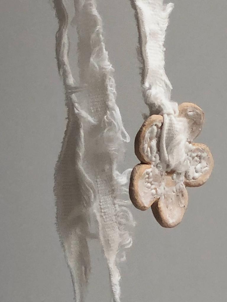 Кулон Из Керамики «Цветочек»