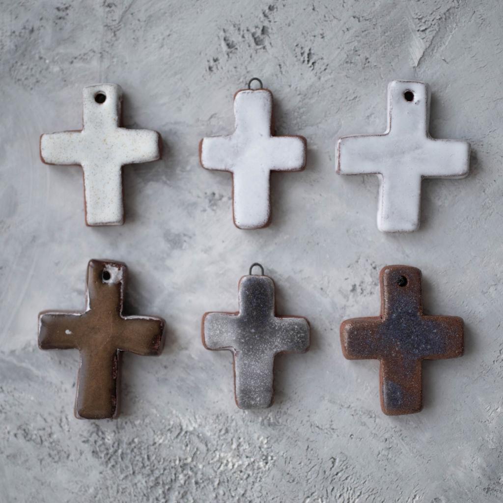 Крестики Из Глины / Подвески 1-7