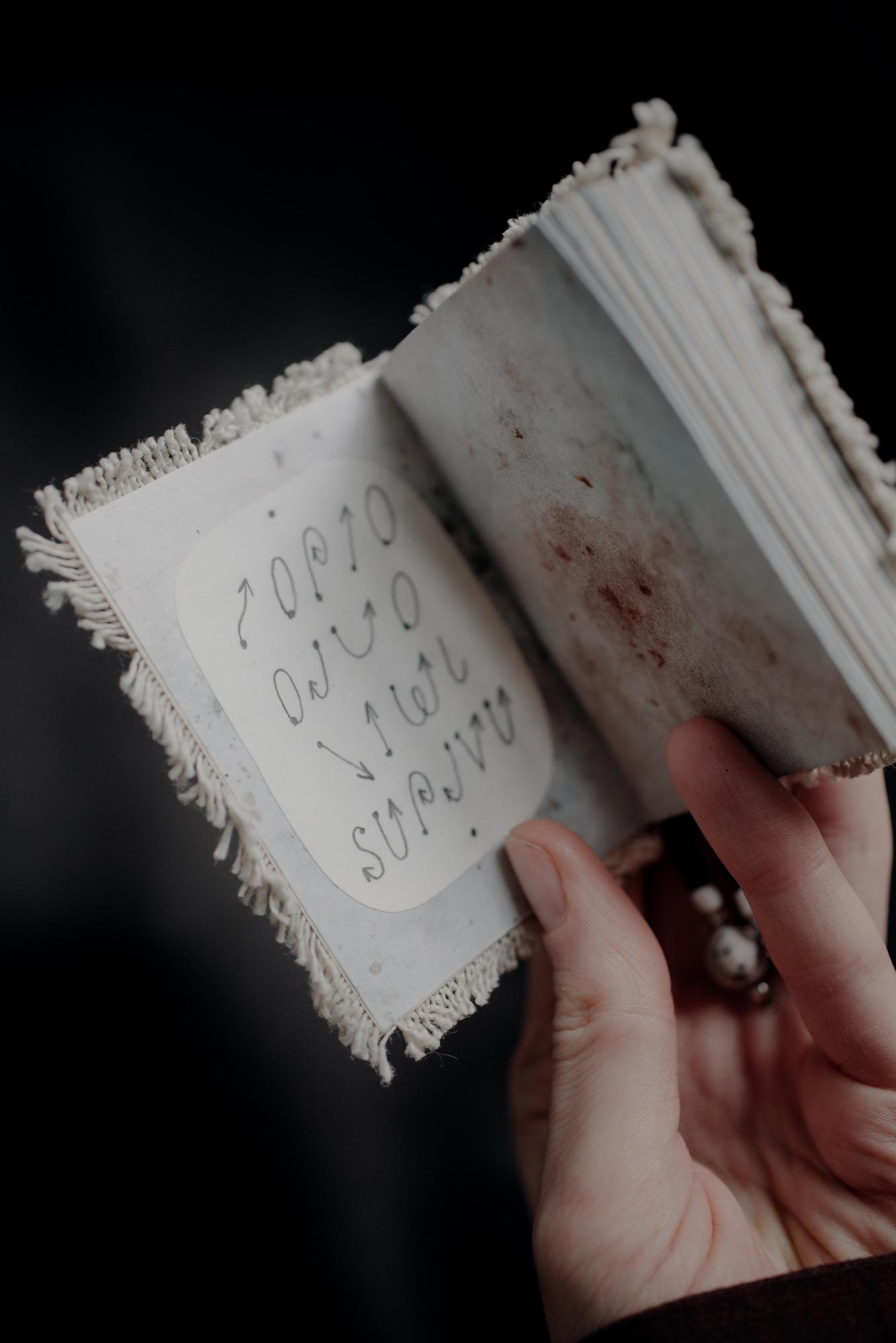 Блокнот «ВЕЧНОЕ СЕРДЦЕ» с бумагой ручного окрашивания