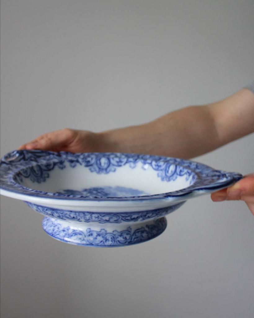 Салатник Англия 19 век