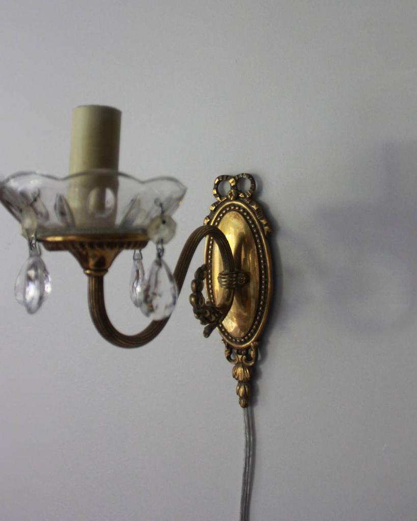 Бронзовый бра