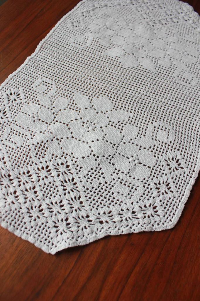 Салфетка вязанная